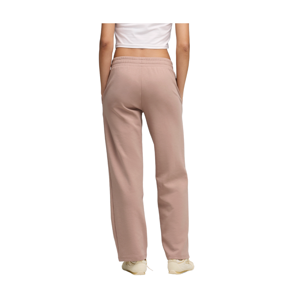 Puma W Elevated Straight Leg Pant - Dame Sweatpant
