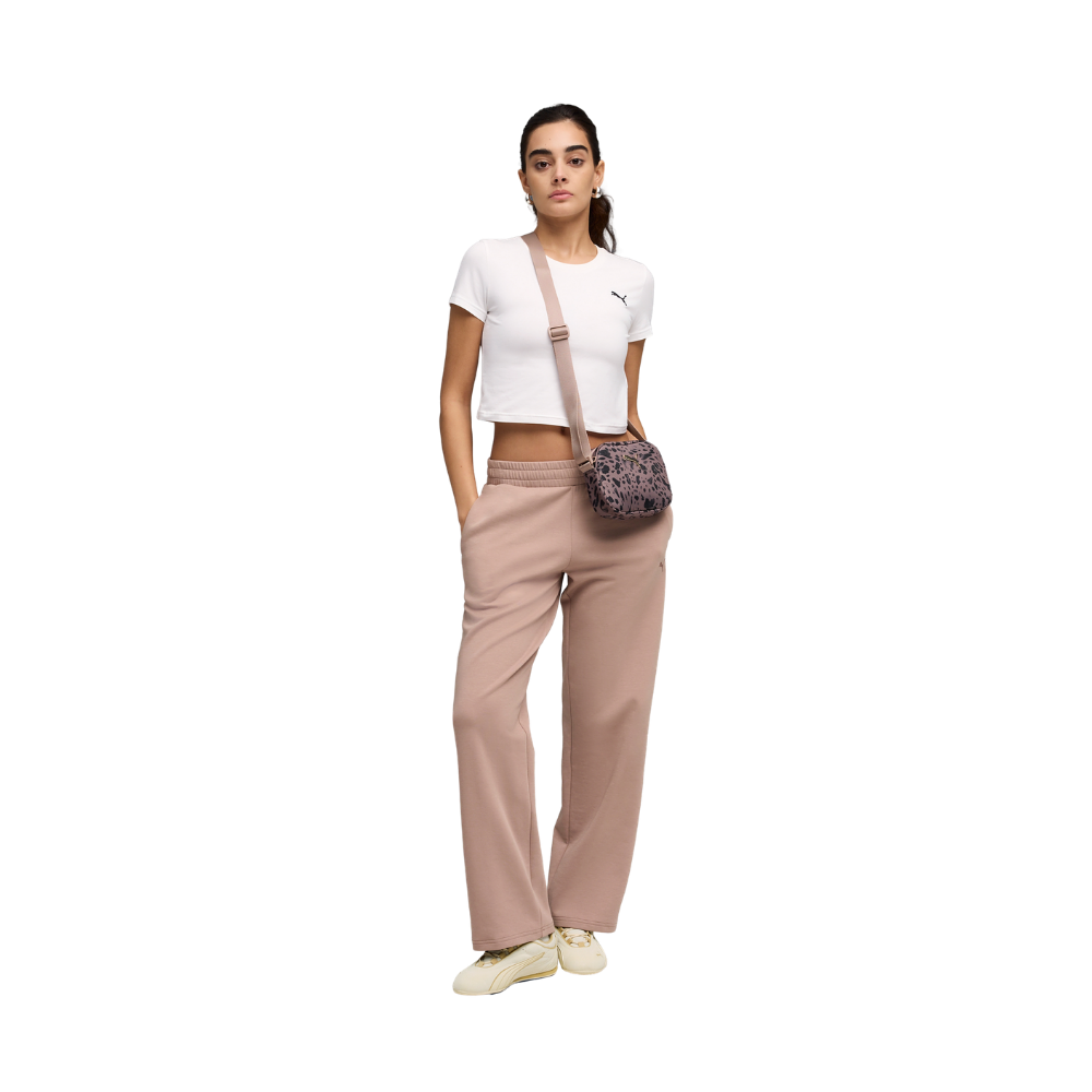 Puma W Elevated Straight Leg Pant - Dame Sweatpant