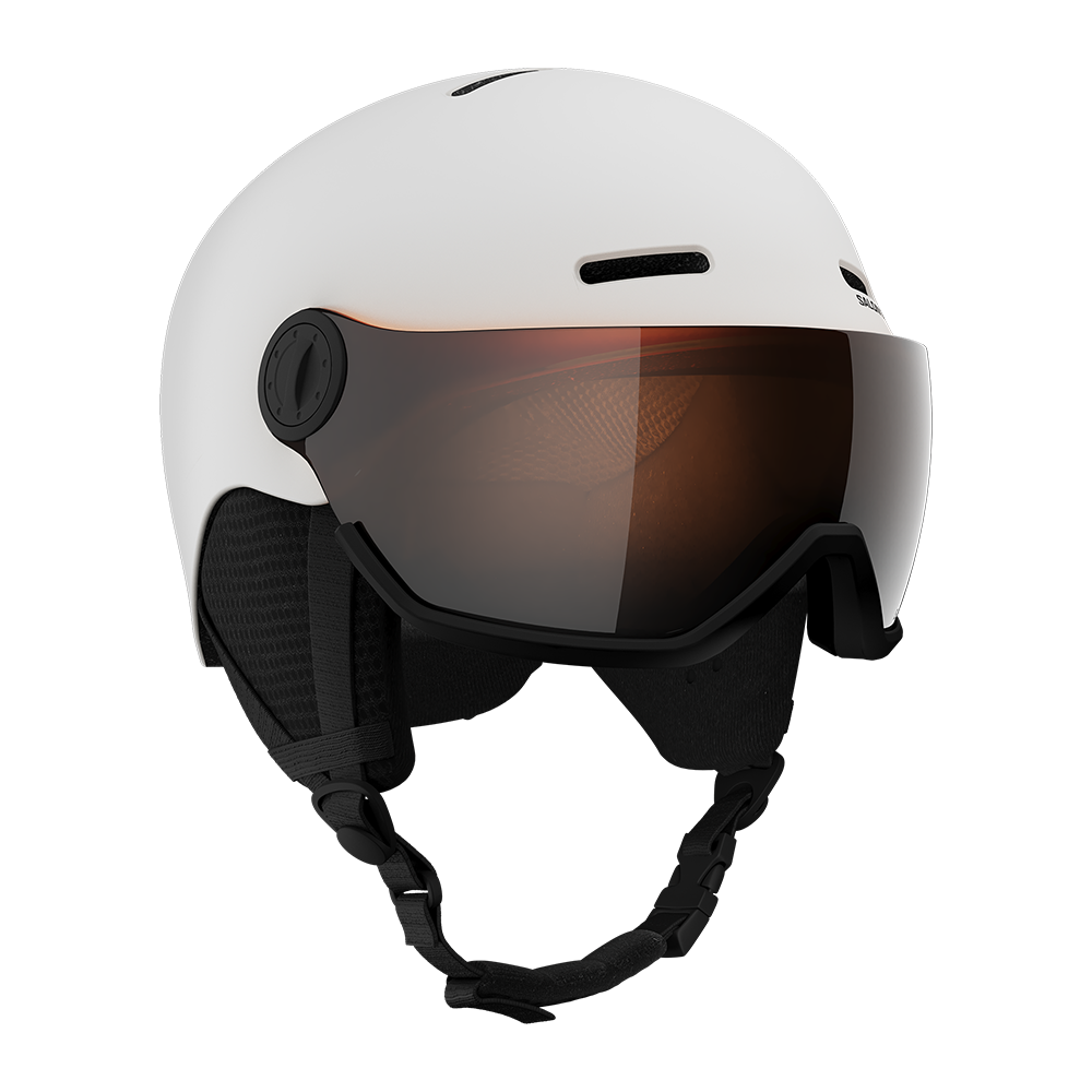 Salomon Jr Orka Visor Helmet - Kinder-Skihelm mit Skibrille