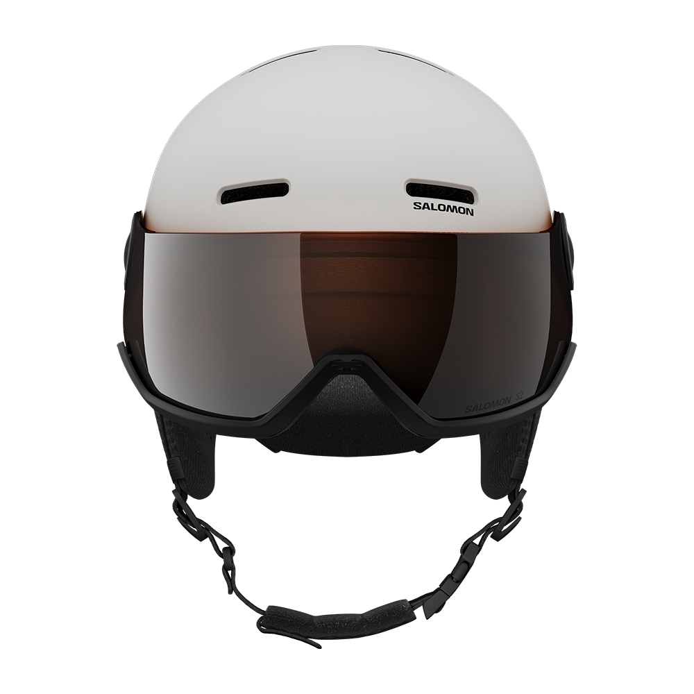 Salomon Jr Orka Visor Helmet - Kinder-Skihelm mit Skibrille