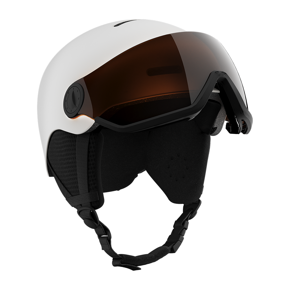 Salomon Jr Orka Visor Helmet - Kinder-Skihelm mit Skibrille