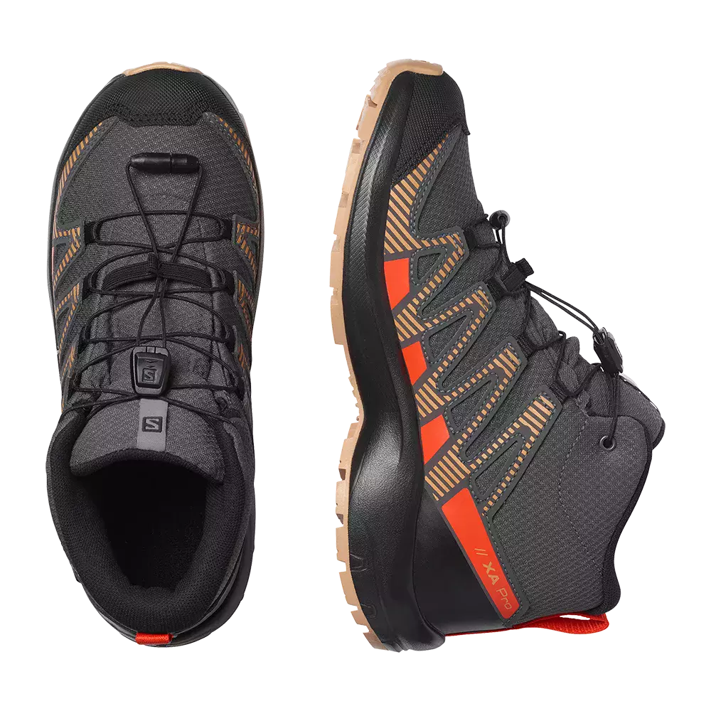 Salomon Jr XA Pro V8 Mid CSWP Waterproof - Børne Outdoor Sko