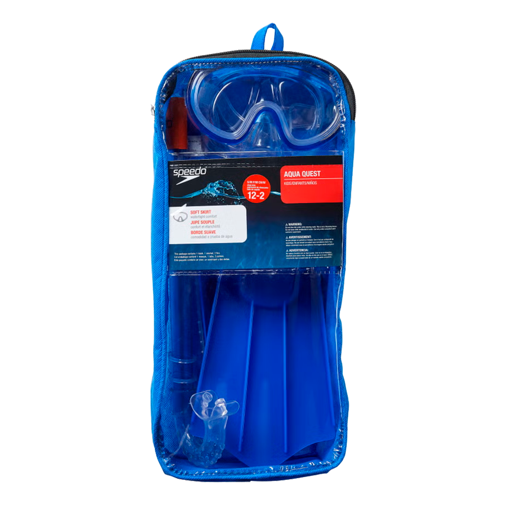 Speedo Jr Mask/Snorkel/Fin Set - Børne svømmetilbehør