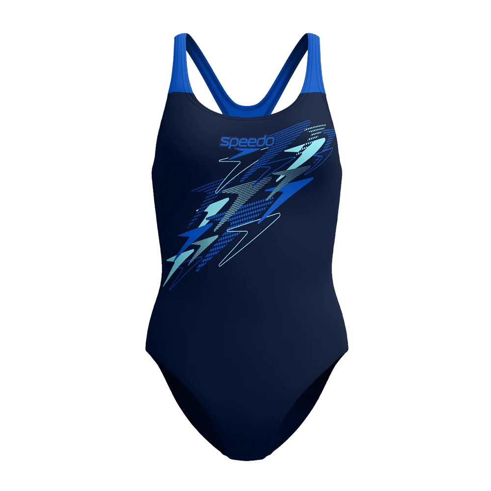 Speedo W Medley Logo Swimsuit - Dame Badedragt