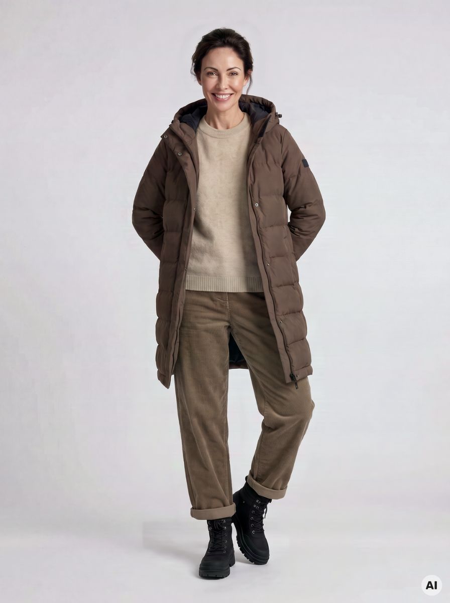 True North W Peached Parka - Dame Vinterjakke