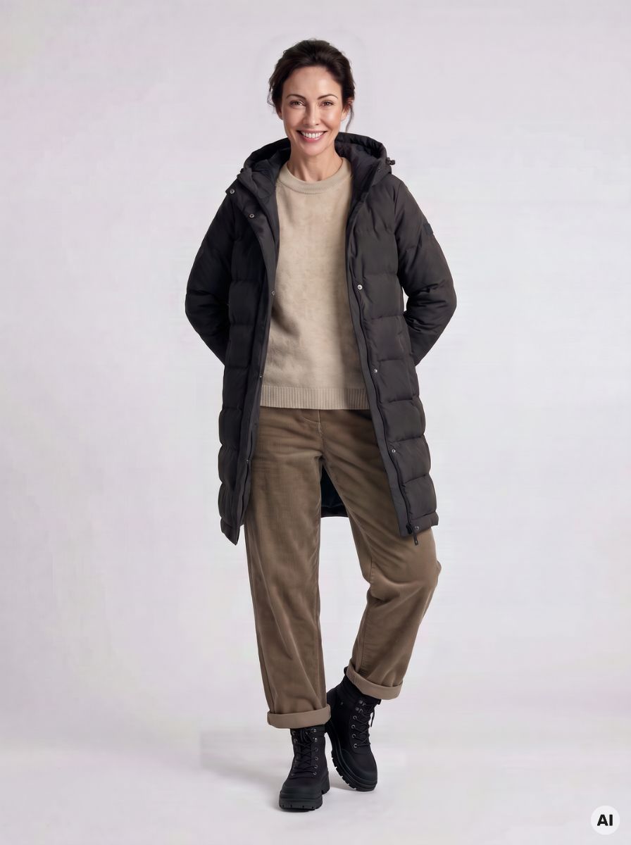 True North W Peached Parka - Dame Vinterjakke