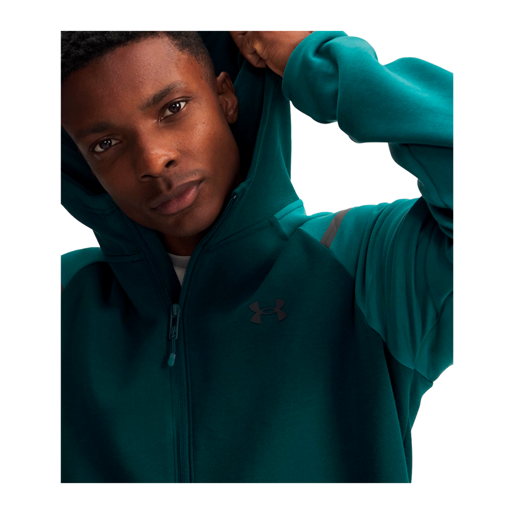 Under Armour Unstopable Fleece FZ Hoodie - Herre Sweatshirt