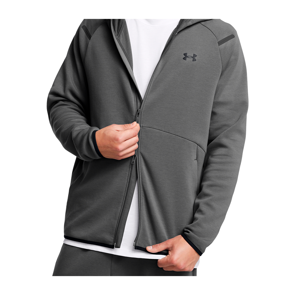 Under Armour Unstopable Fleece FZ Hoodie - Herre Sweatshirt