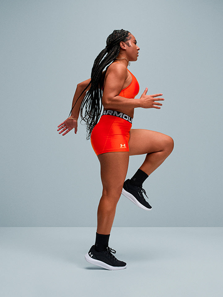 Under Armour W HG Mid Bra - Damen Sport BH