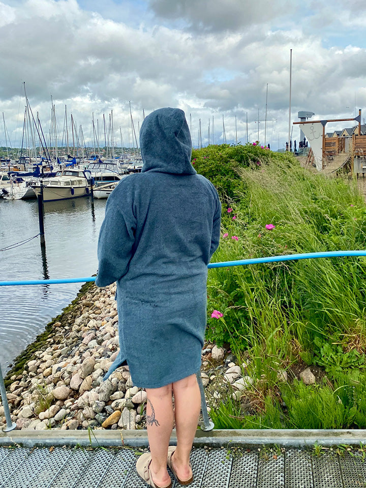 West Coast Denmark Poncho LS 25, Uni - Voksen Badekåbe